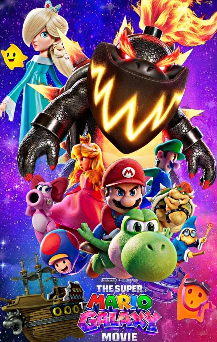 Super Mario Galaxy poster