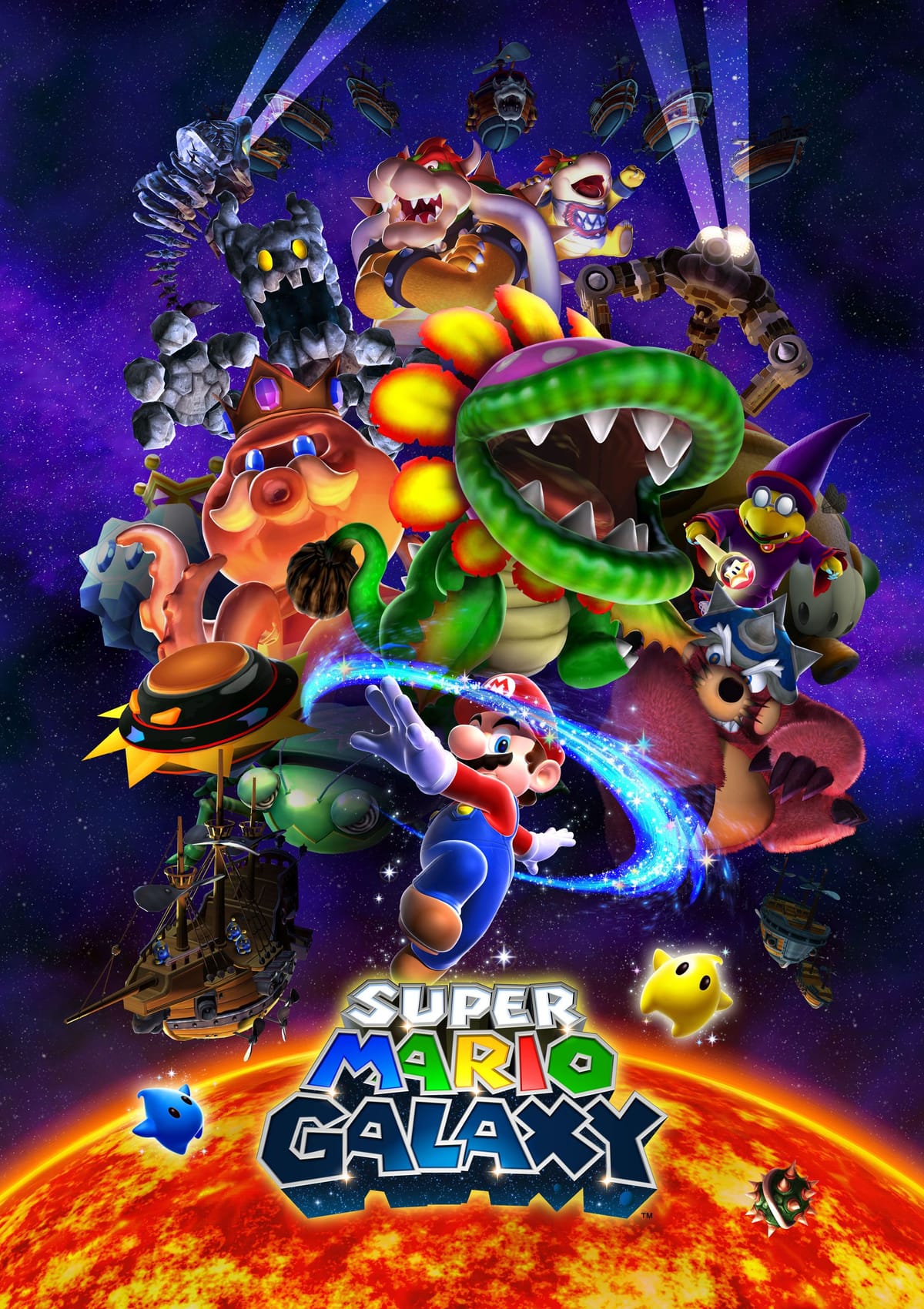 Super Mario Galaxy poster