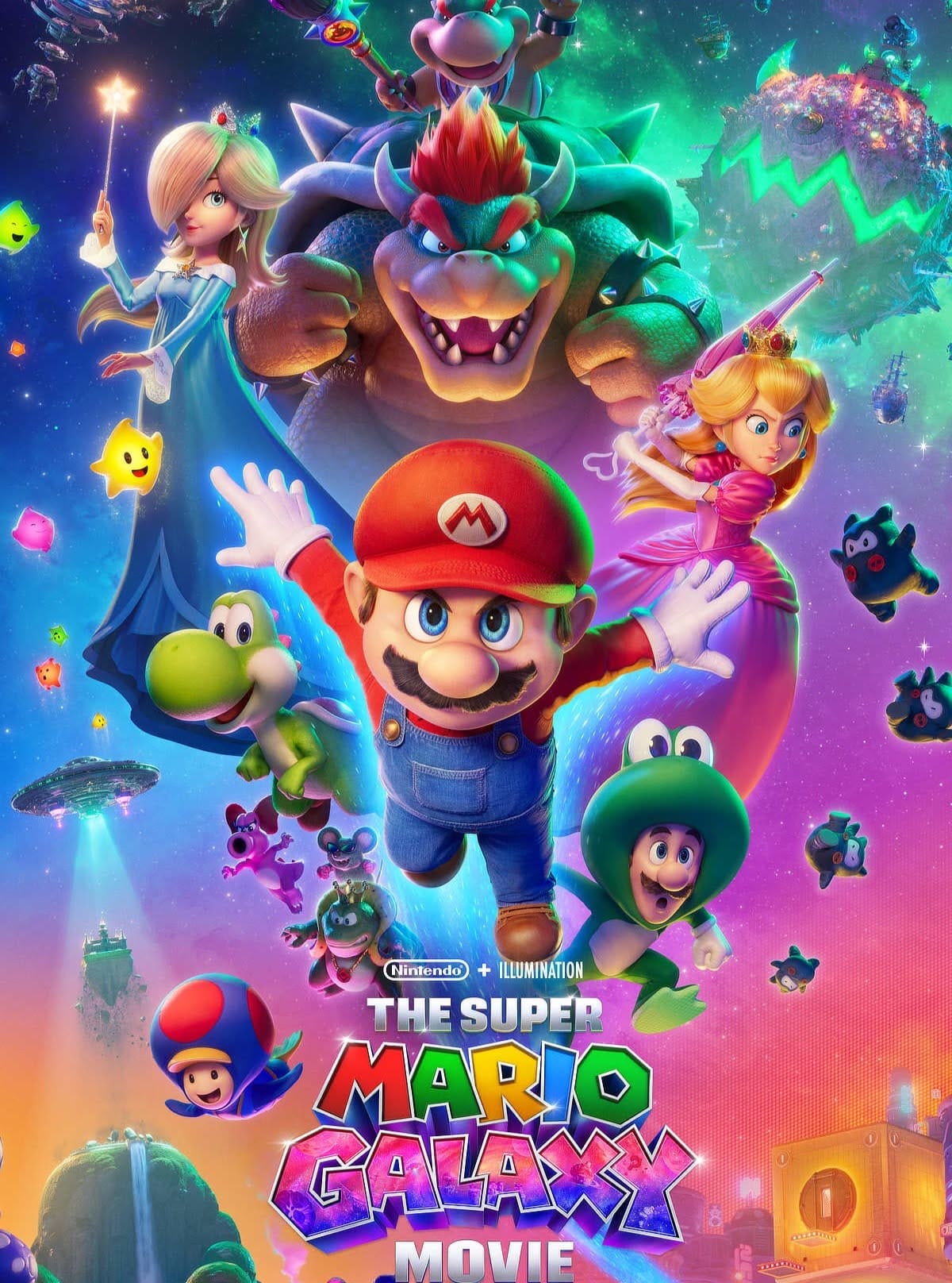 Super Mario Galaxy poster