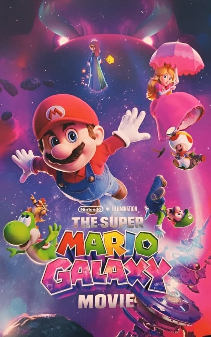 Super Mario Galaxy poster
