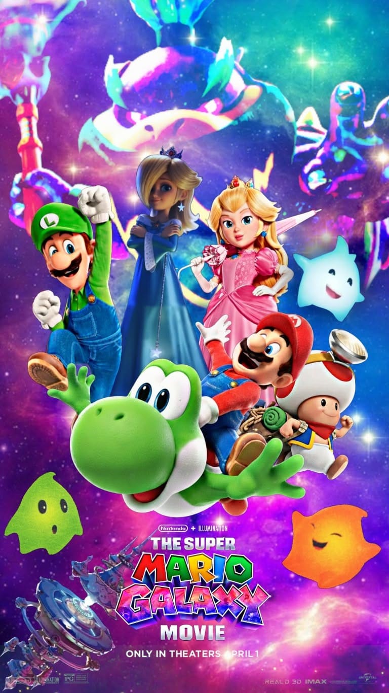 Super Mario Galaxy poster