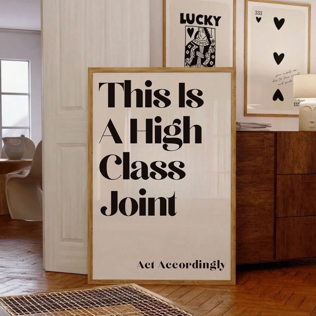 Joint poster