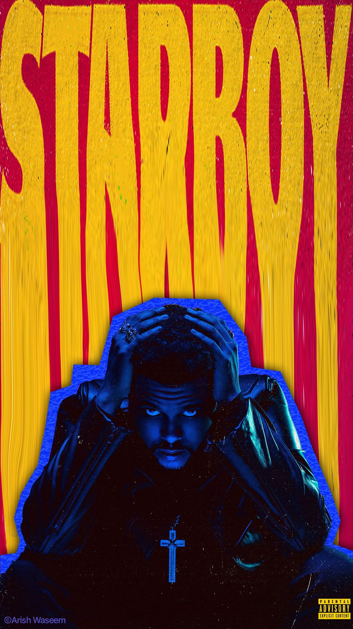 starboy weeknd wall