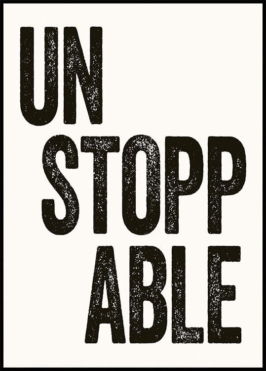 Unstoppable Poster