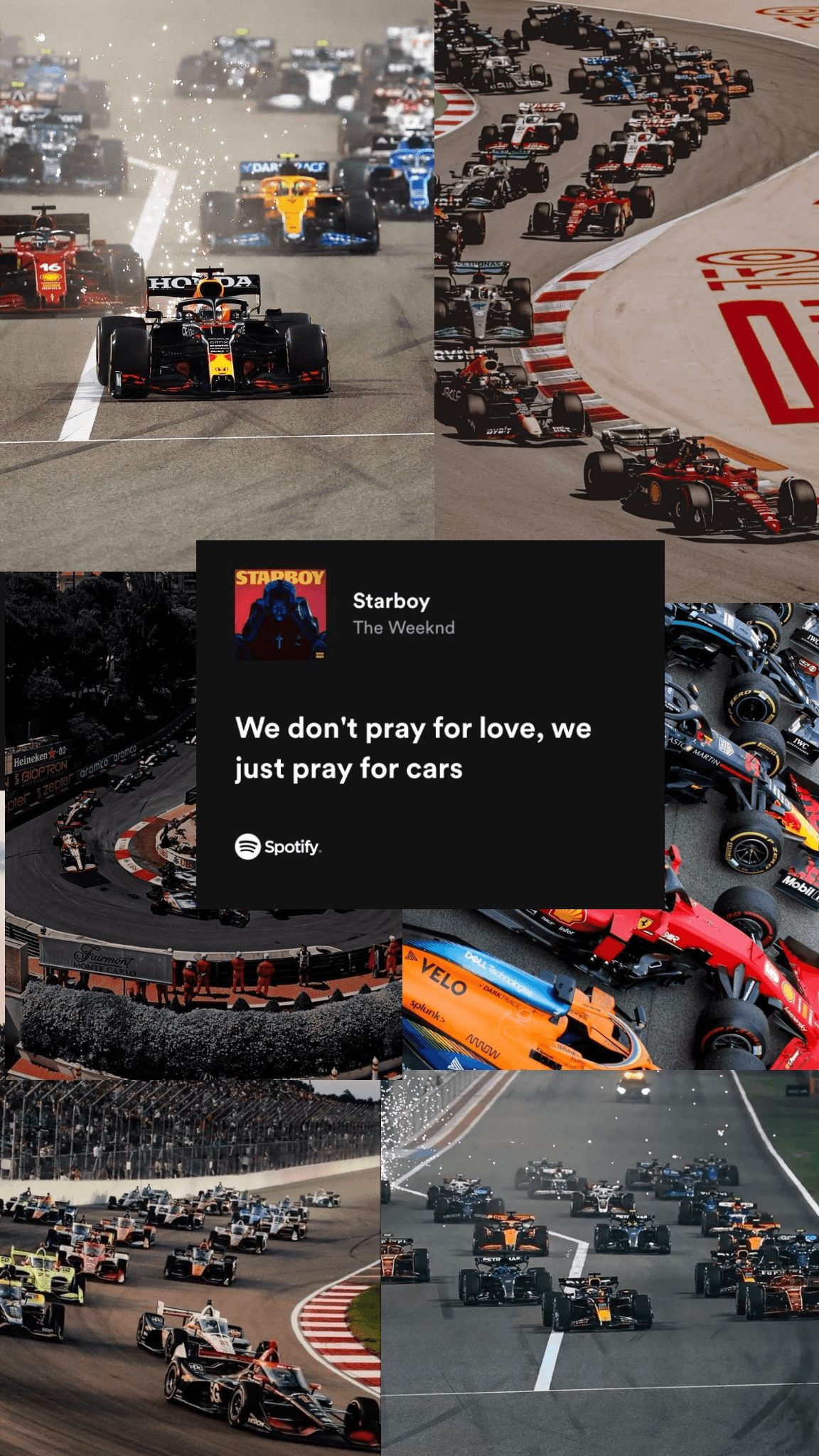 We don't pray for love we just pray for carssss