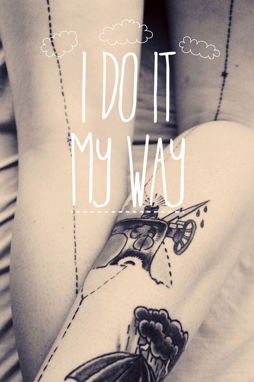 Doing it my way poster