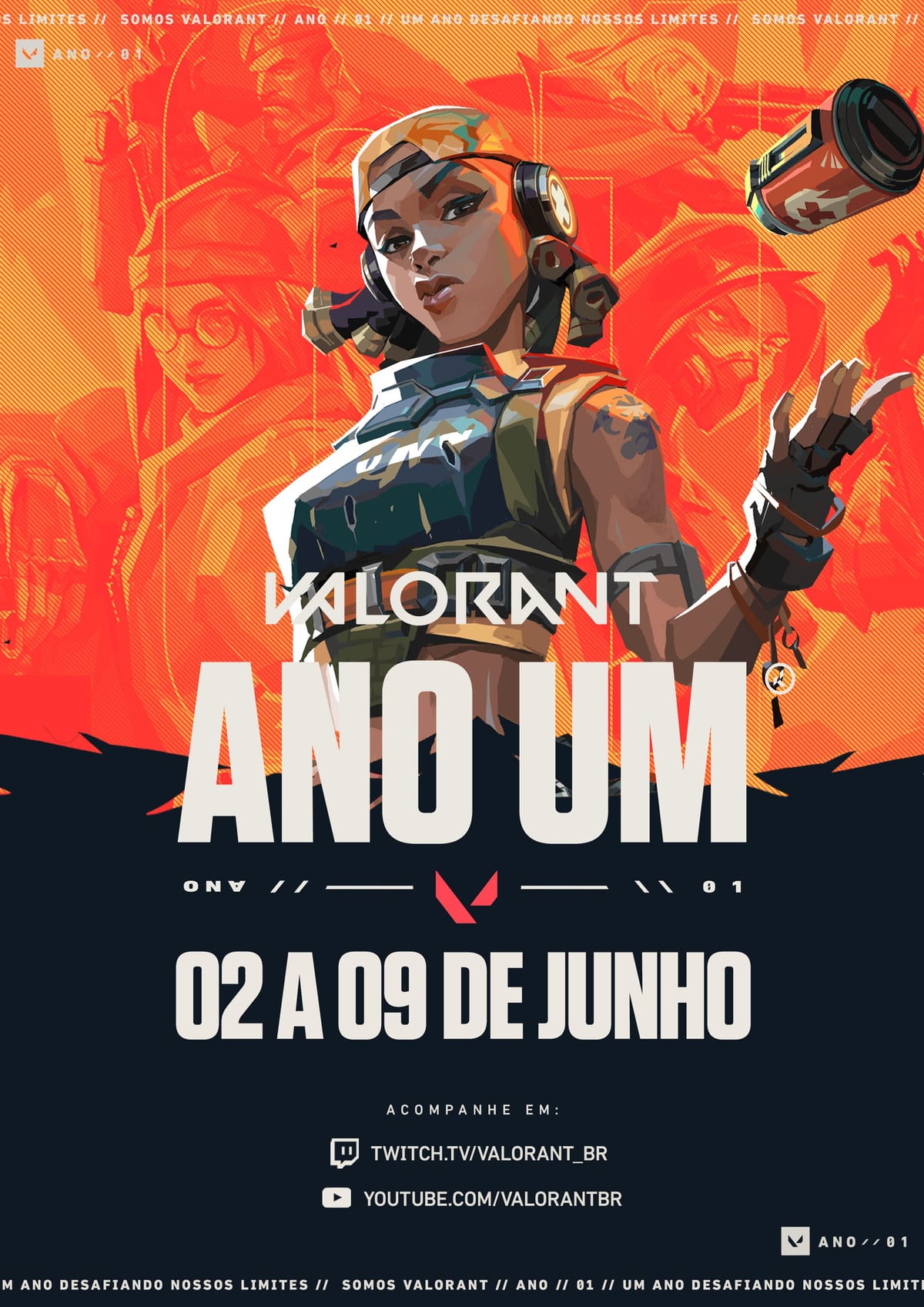 VALORANT // ANO 01 - POSTERS
