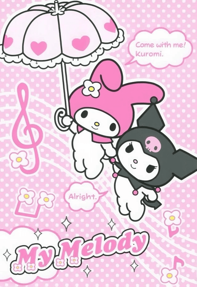 my melody & kuromi