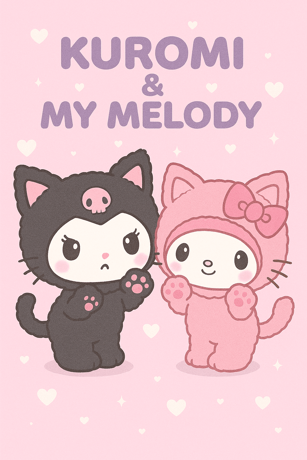 Kuromi y My melody Kittys