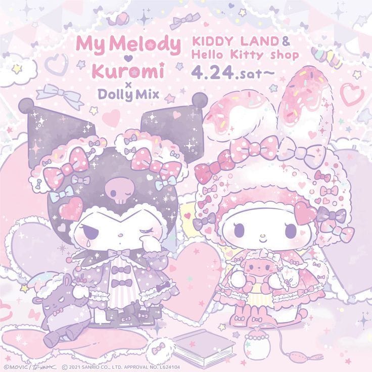 Melody & Kuromi 🖤💕