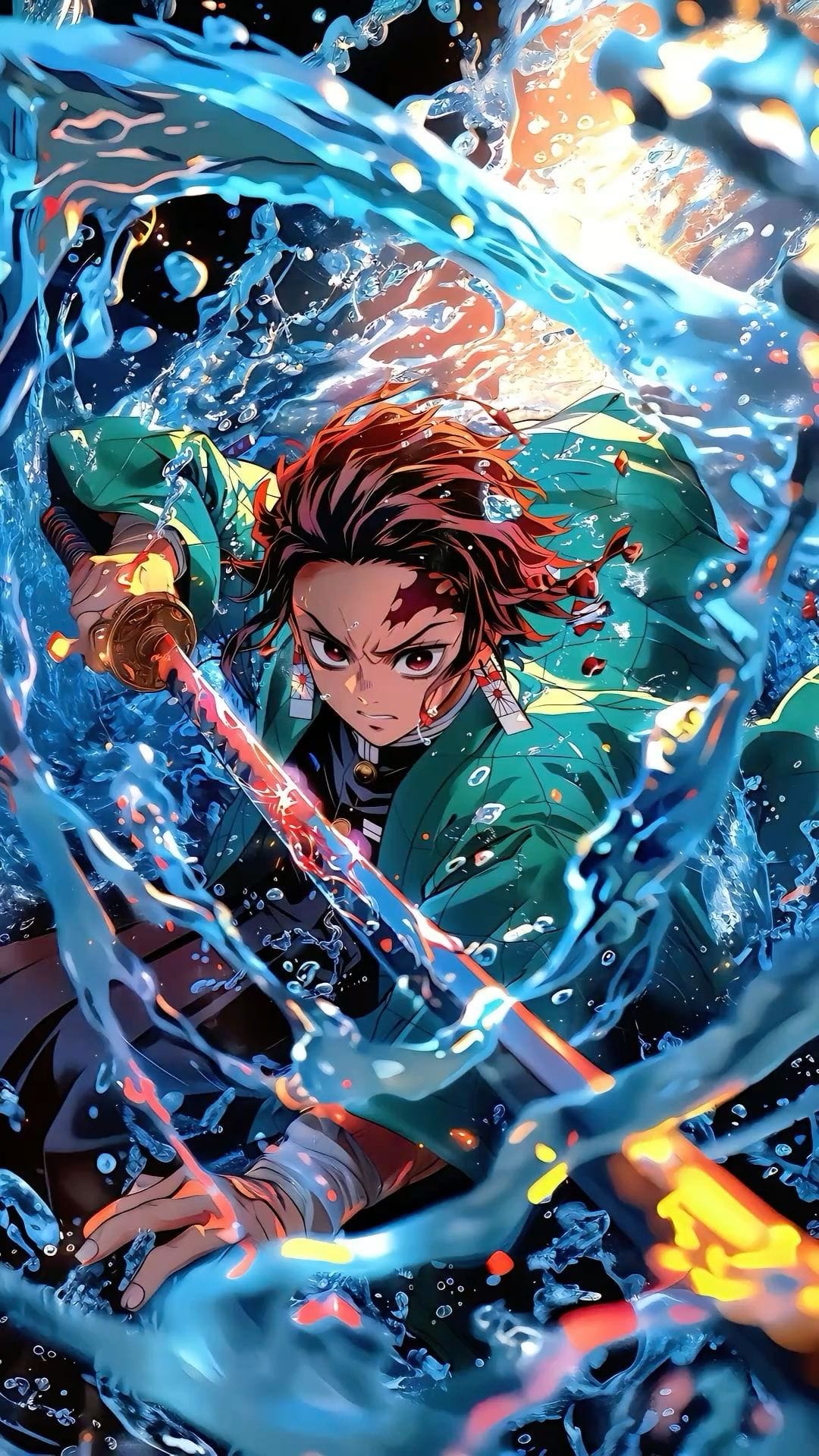 4K Demon Slayer Tanjiro Wallpaper for iPhone and Android