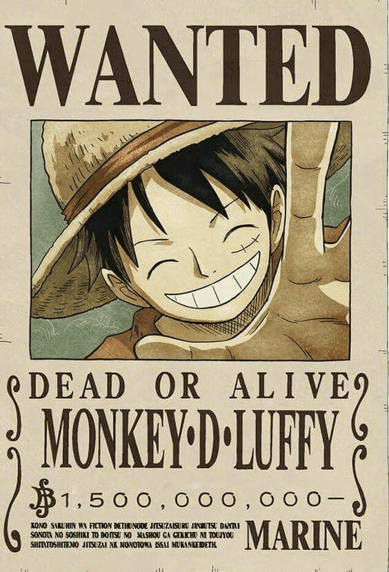 Monkey D Luffy poster