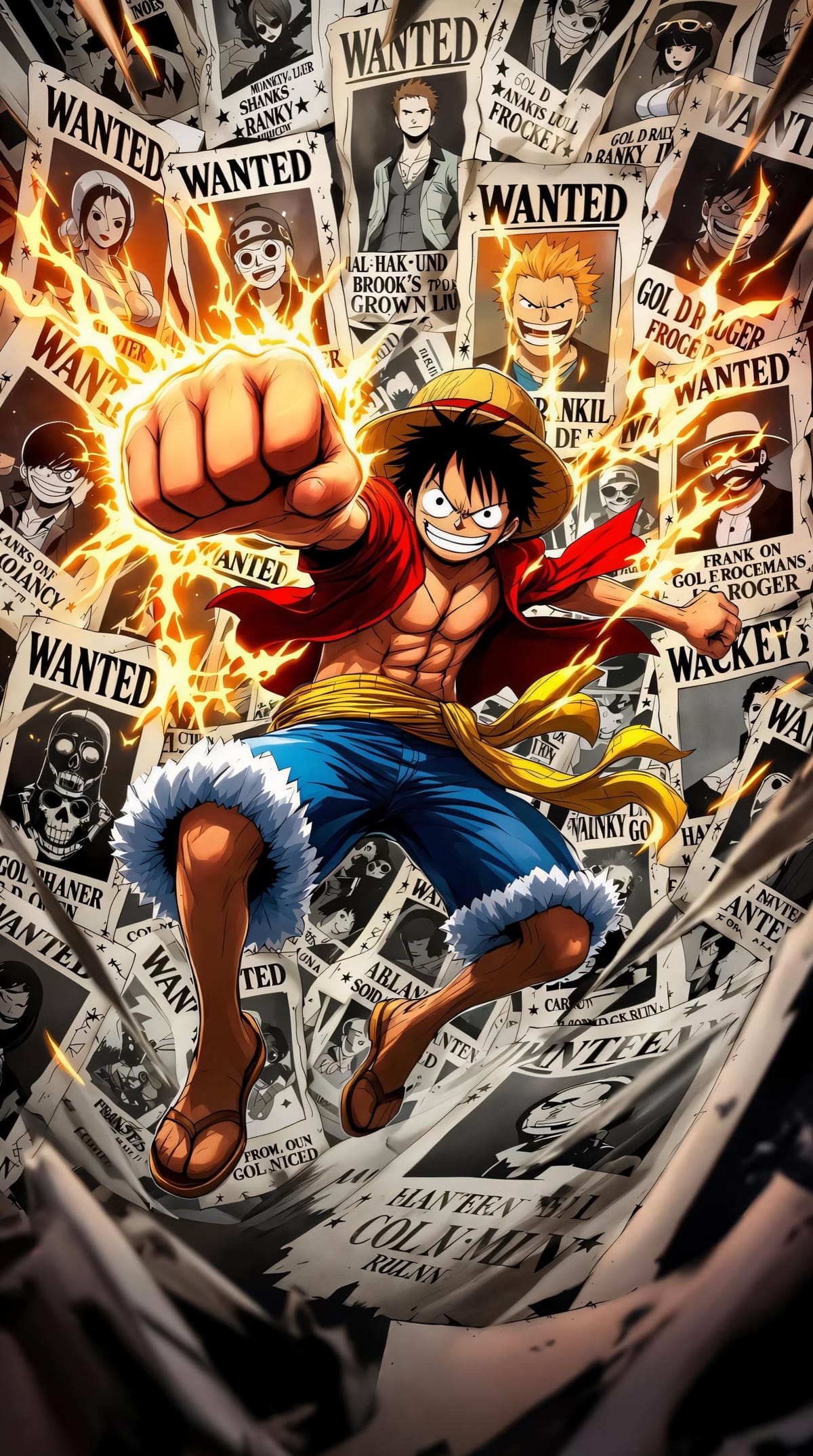 Monkey D Luffy poster