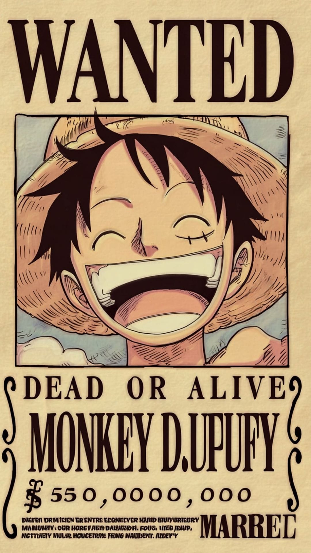 Monkey D Luffy poster