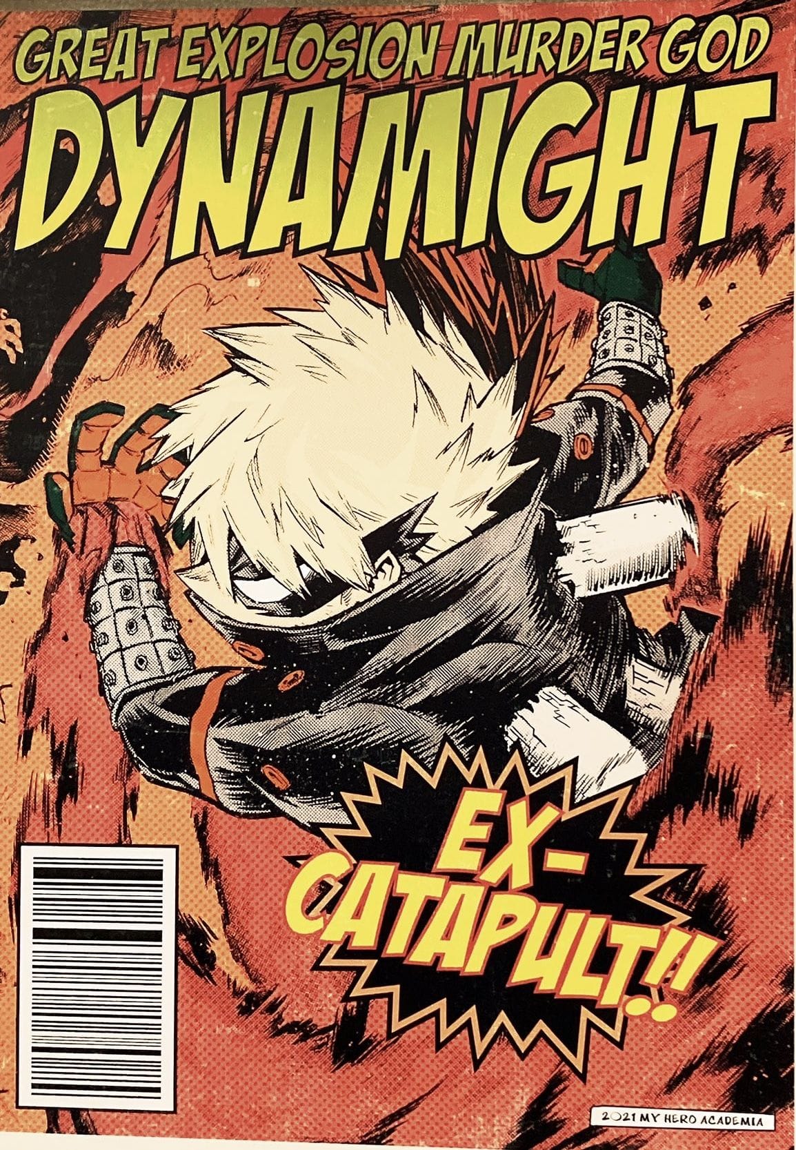 Katsuki Bakugo poster