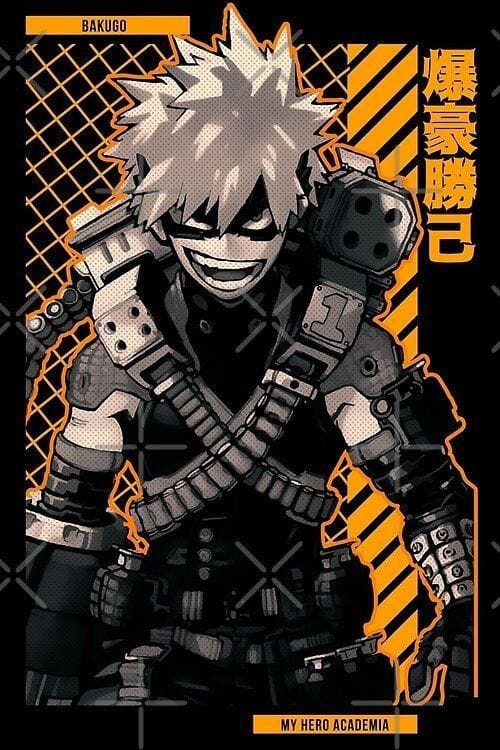 Katsuki Bakugo poster