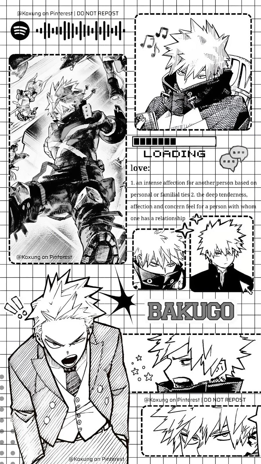 Bakugo Katsuki wallpaper by me!!