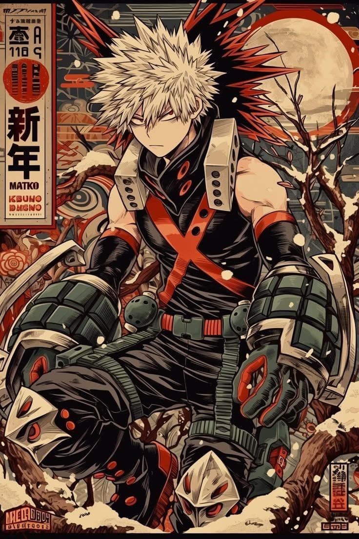 Katsuki Bakugo poster