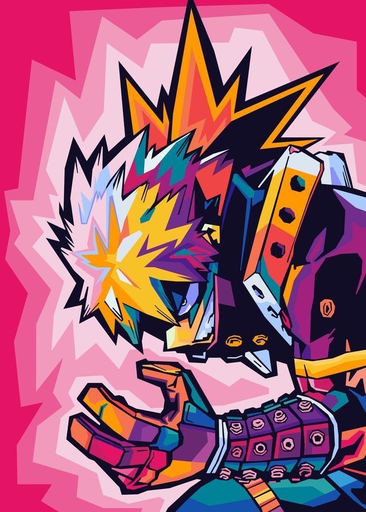 Katsuki Bakugo poster