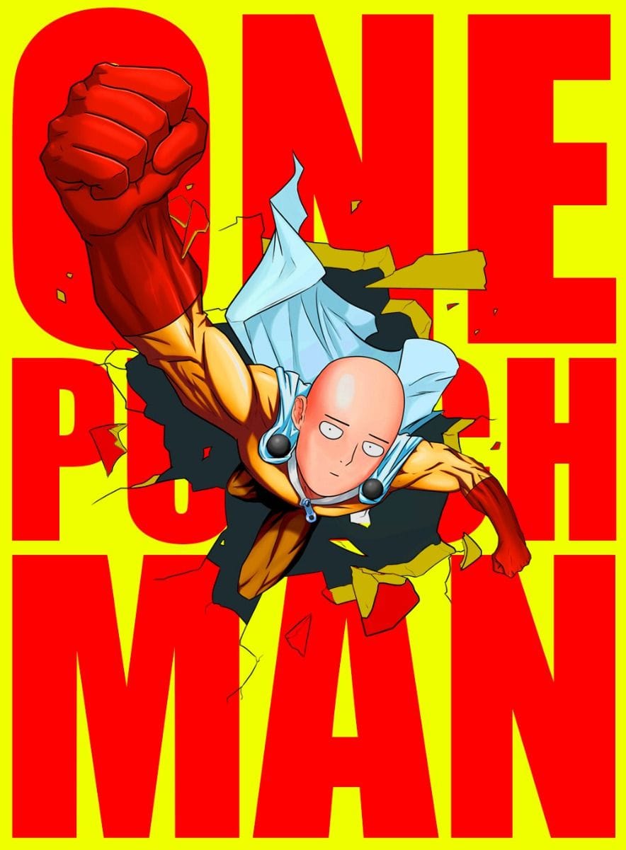One Punch Man Saitama Posters