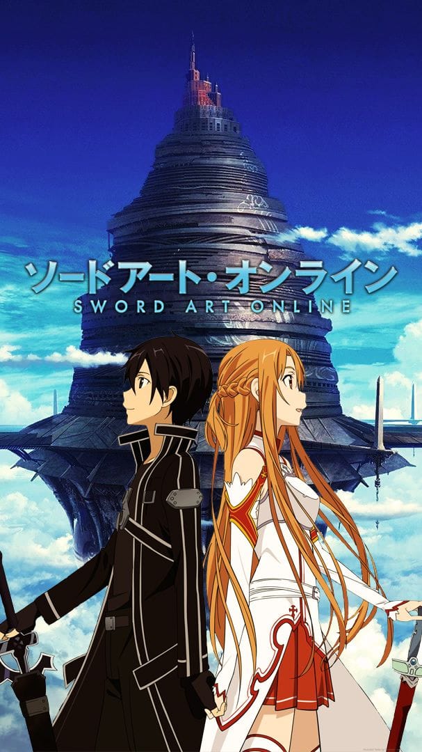 Kirito and Asuna Lockscreen!