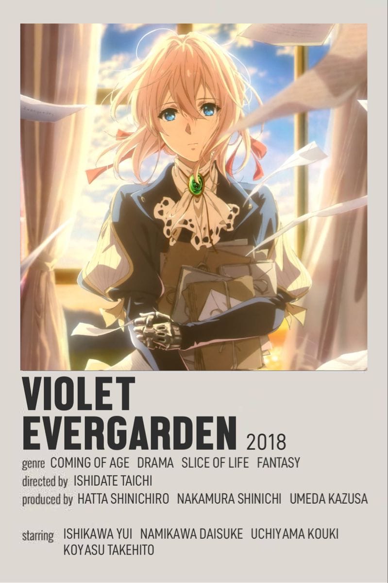 Violet Evergarden poster
