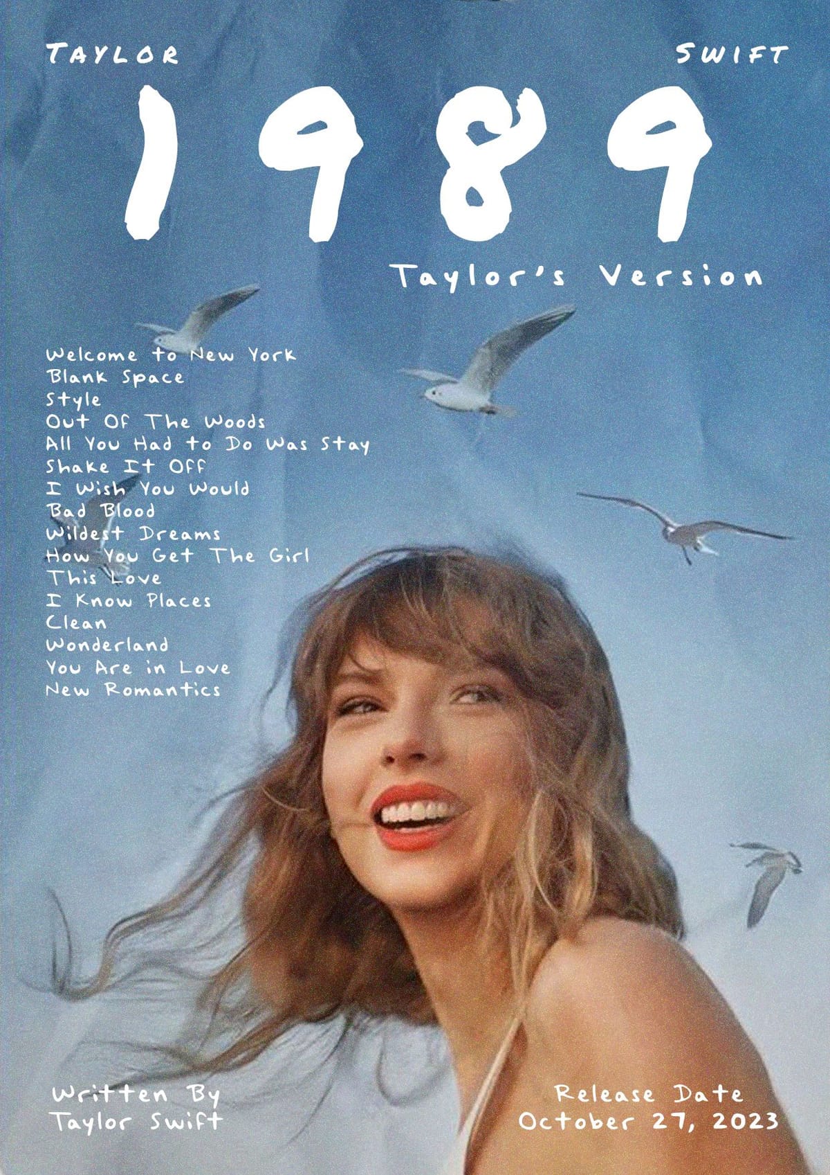 Taylor Swift 1989 poster