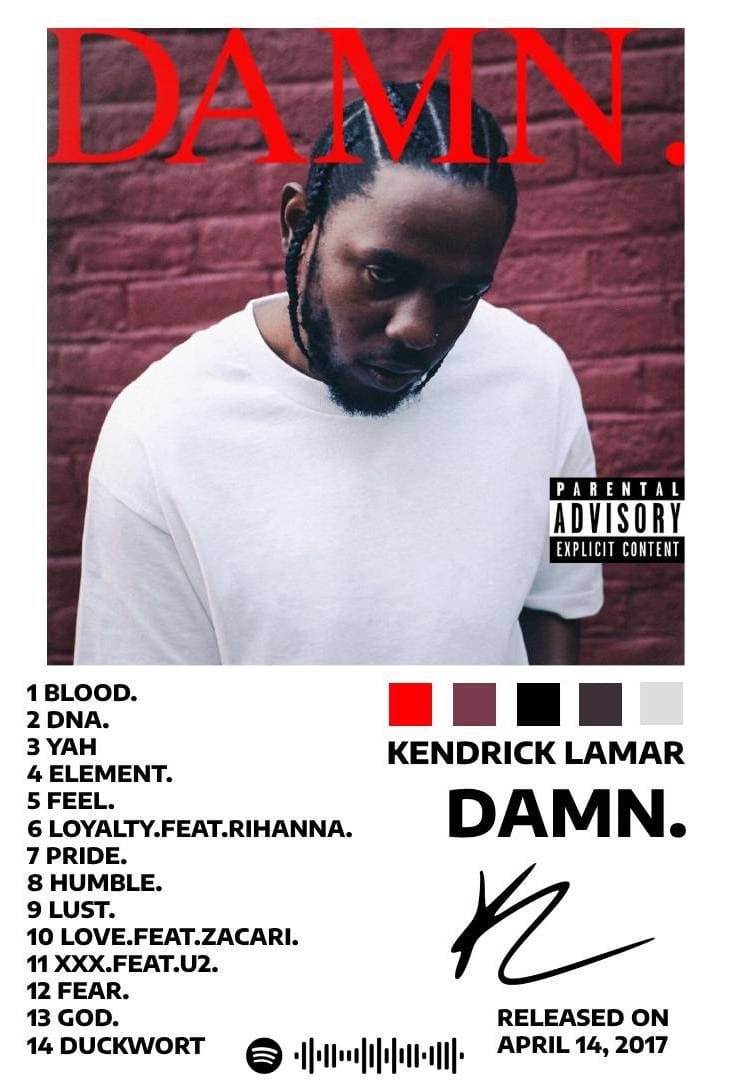 Damn. Poster