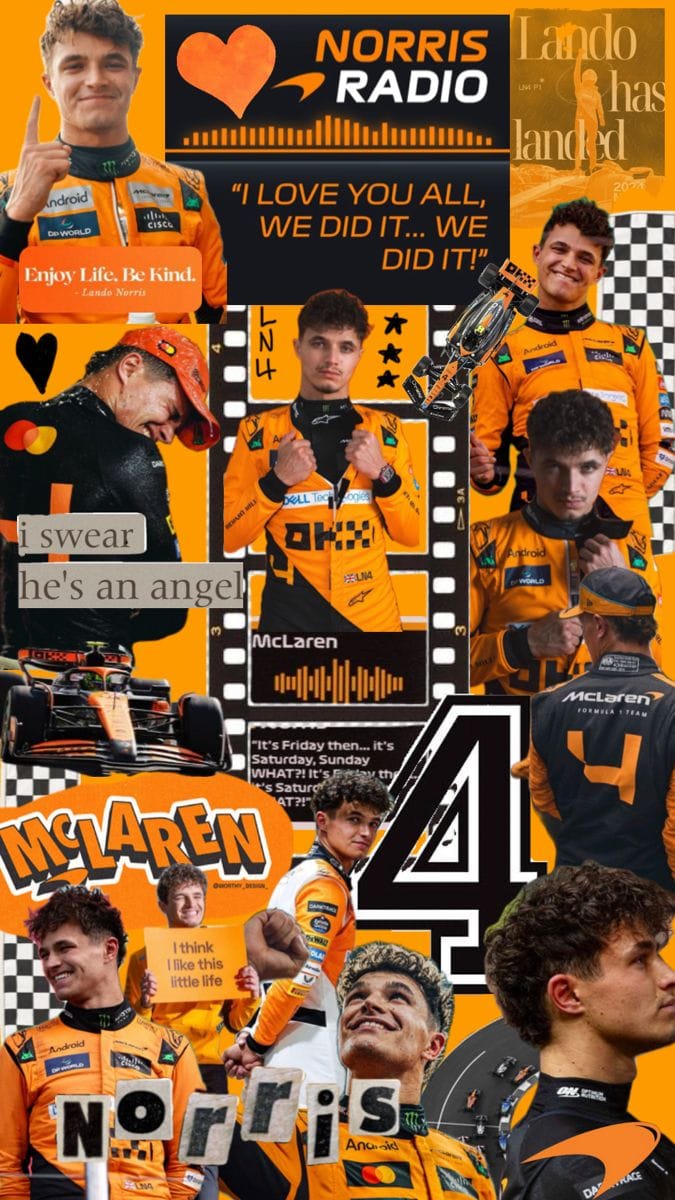 Lando Norris poster