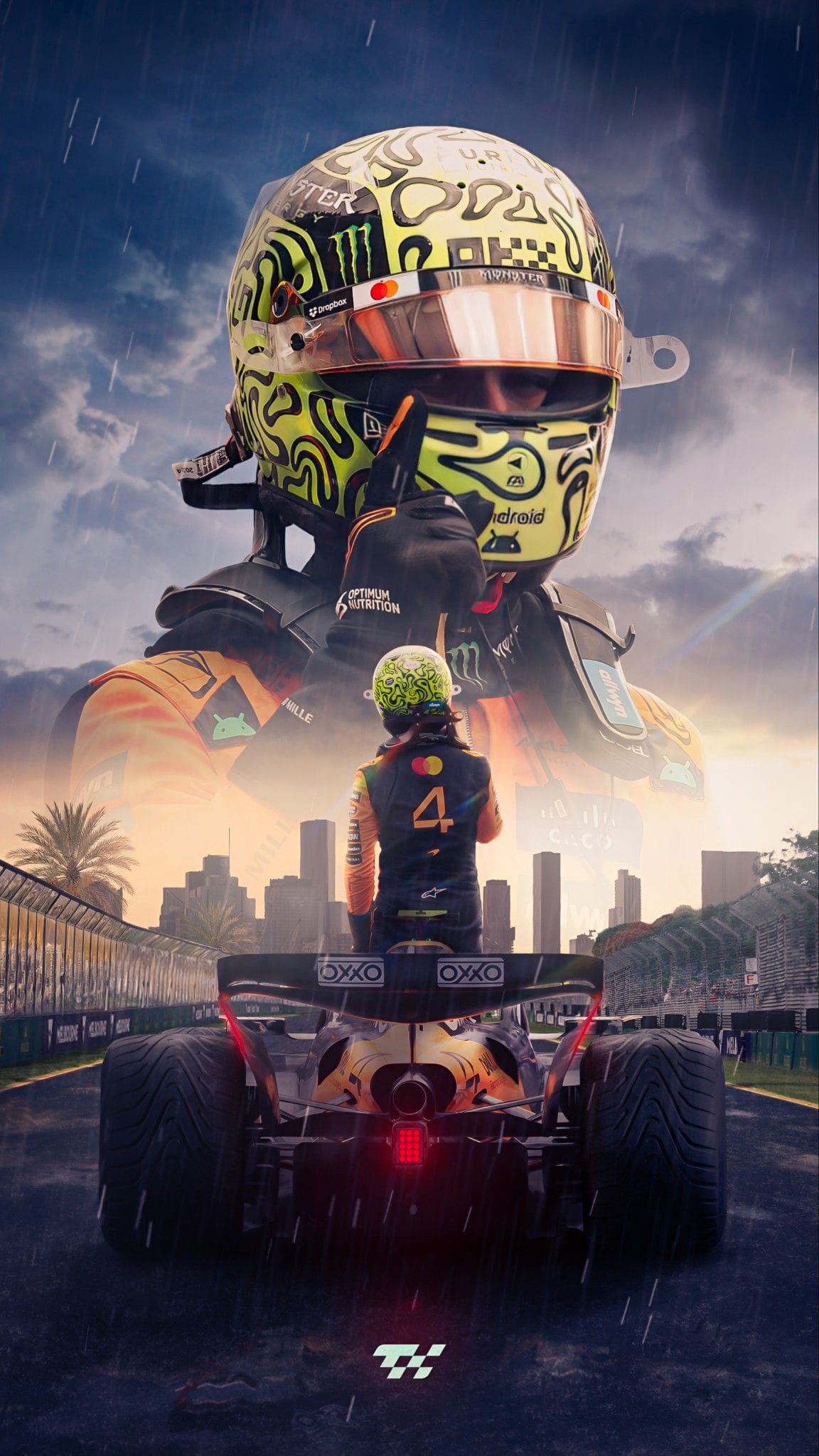 Lando Norris poster