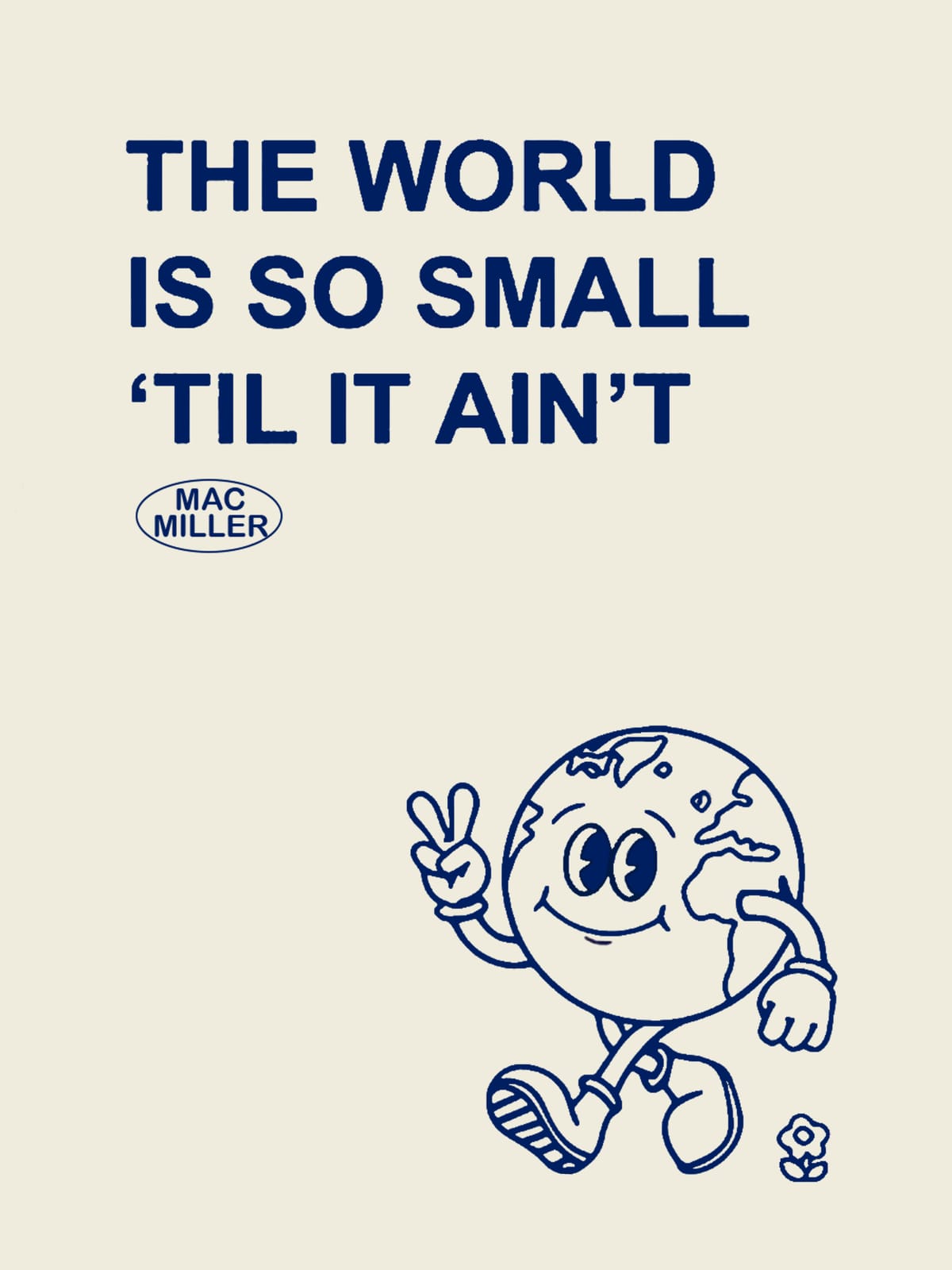 small worlds mac miller poster
