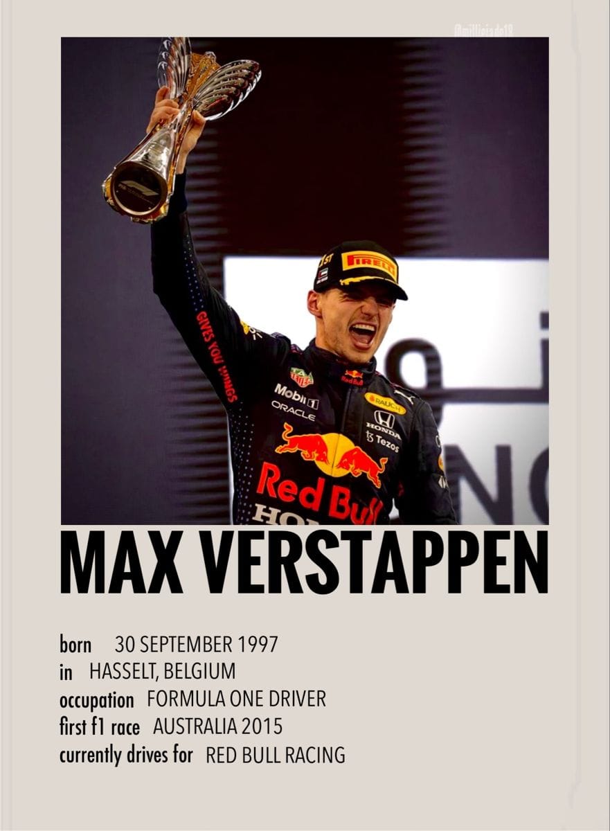 Max verstappen by millie