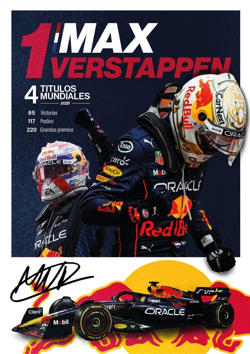 Poster Max Verstappen
