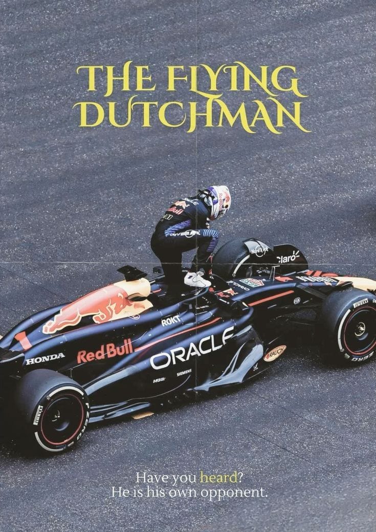 Max Verstappen poster