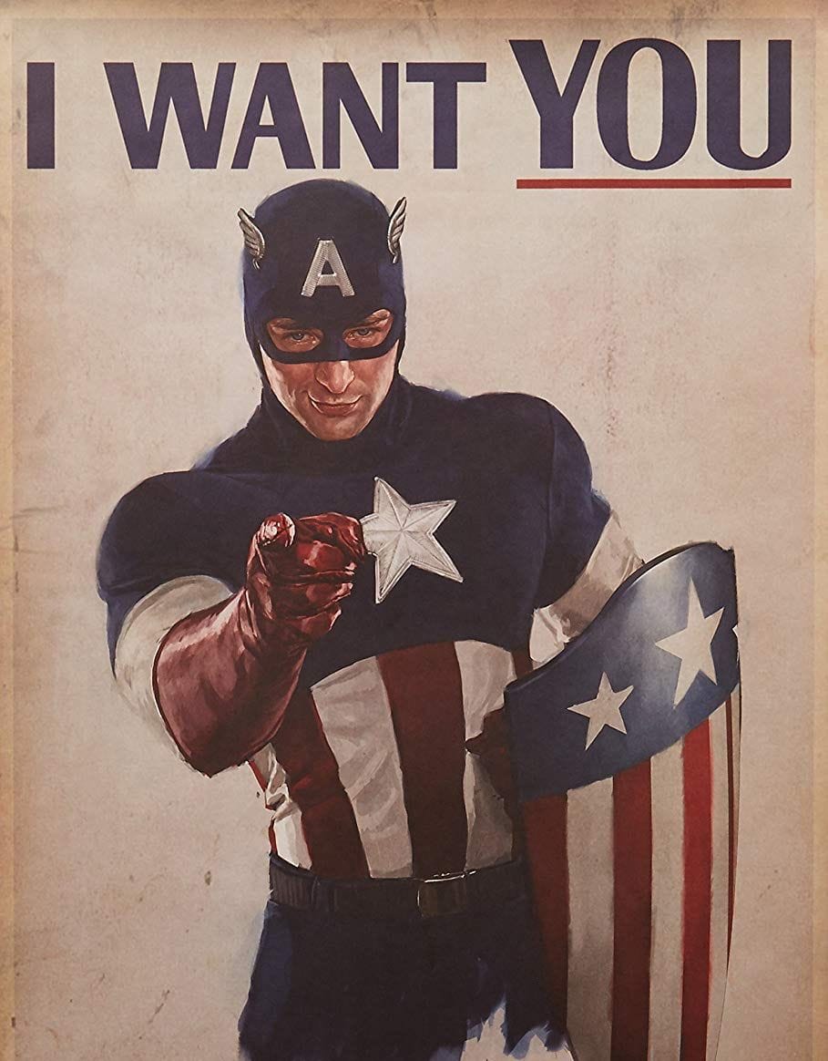 Captain America poster