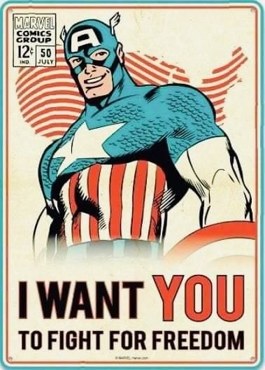 Captain America poster
