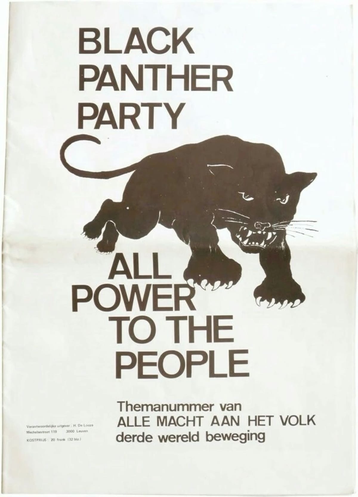 Black Panther poster
