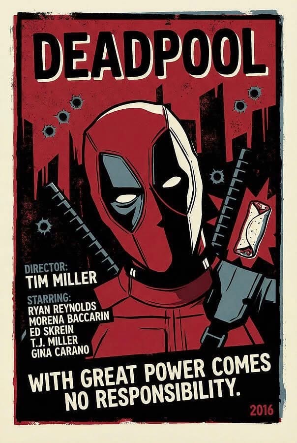 Deadpool poster