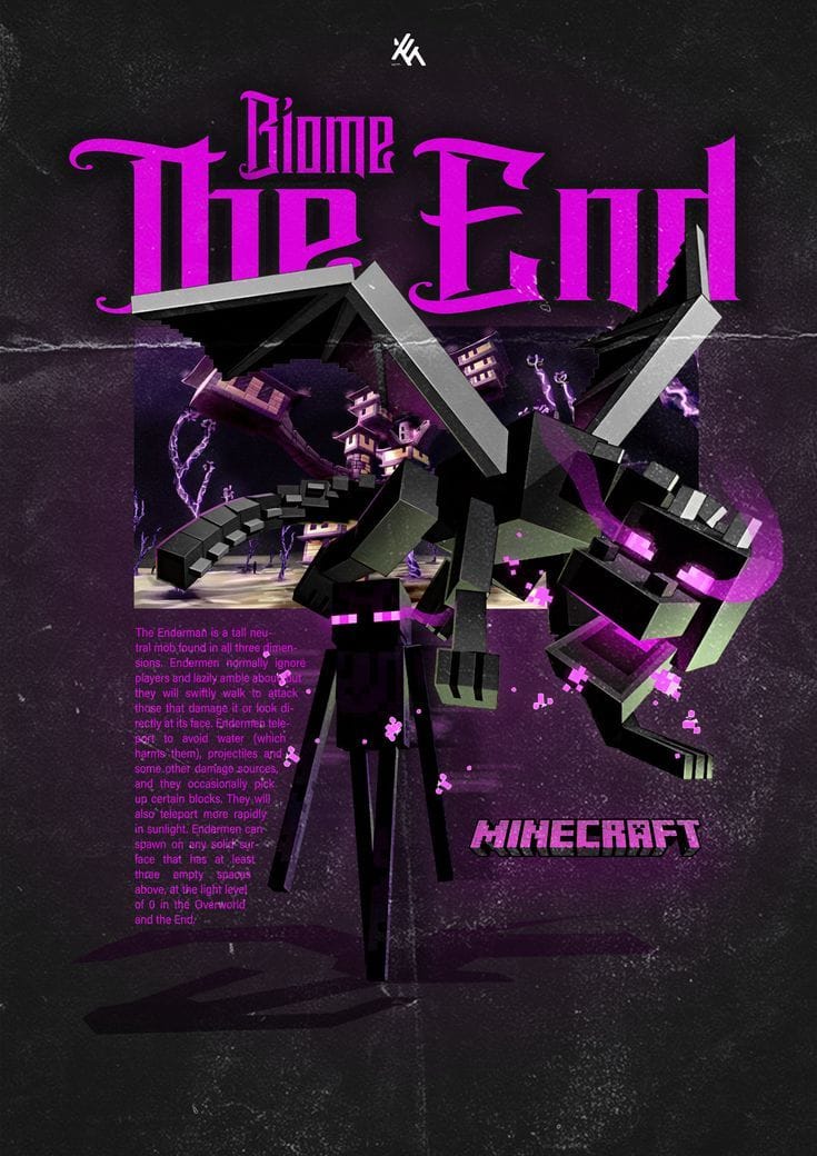 Minecraft poster