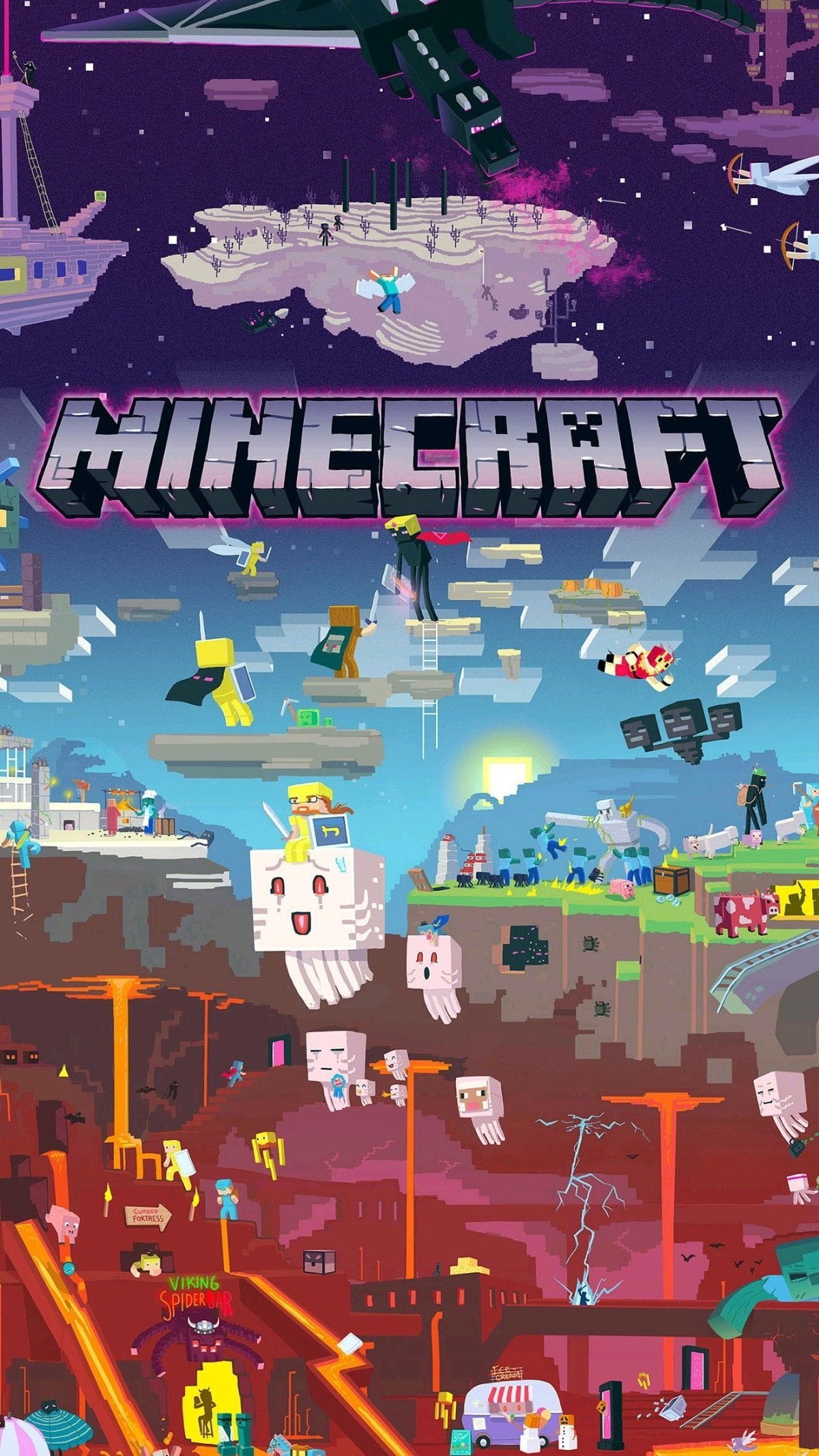 Minecraft poster