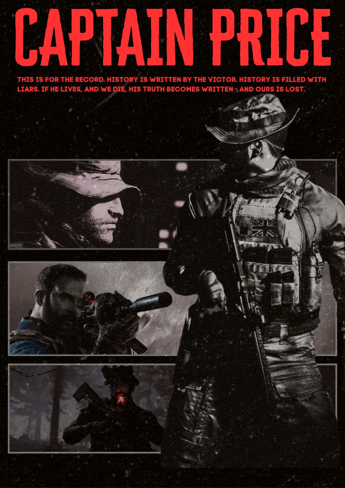 Captain Price Poster