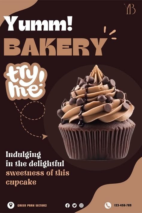 Cupcake poster