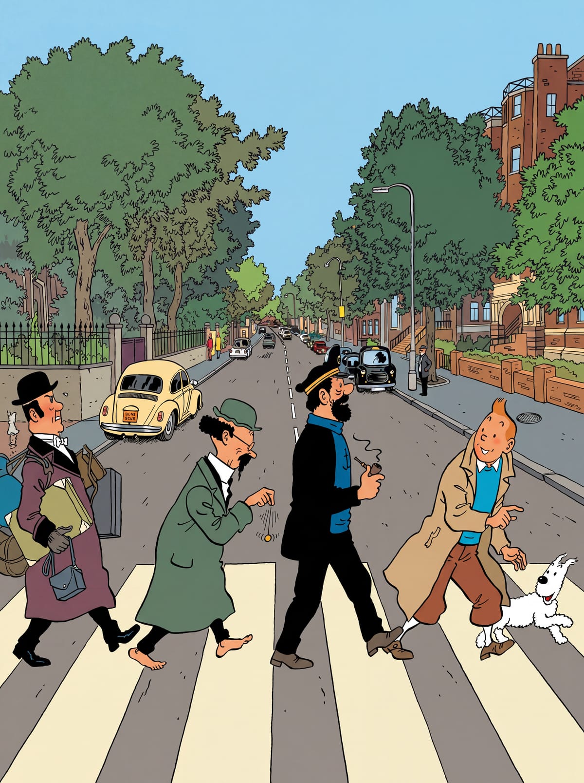 Tintin poster