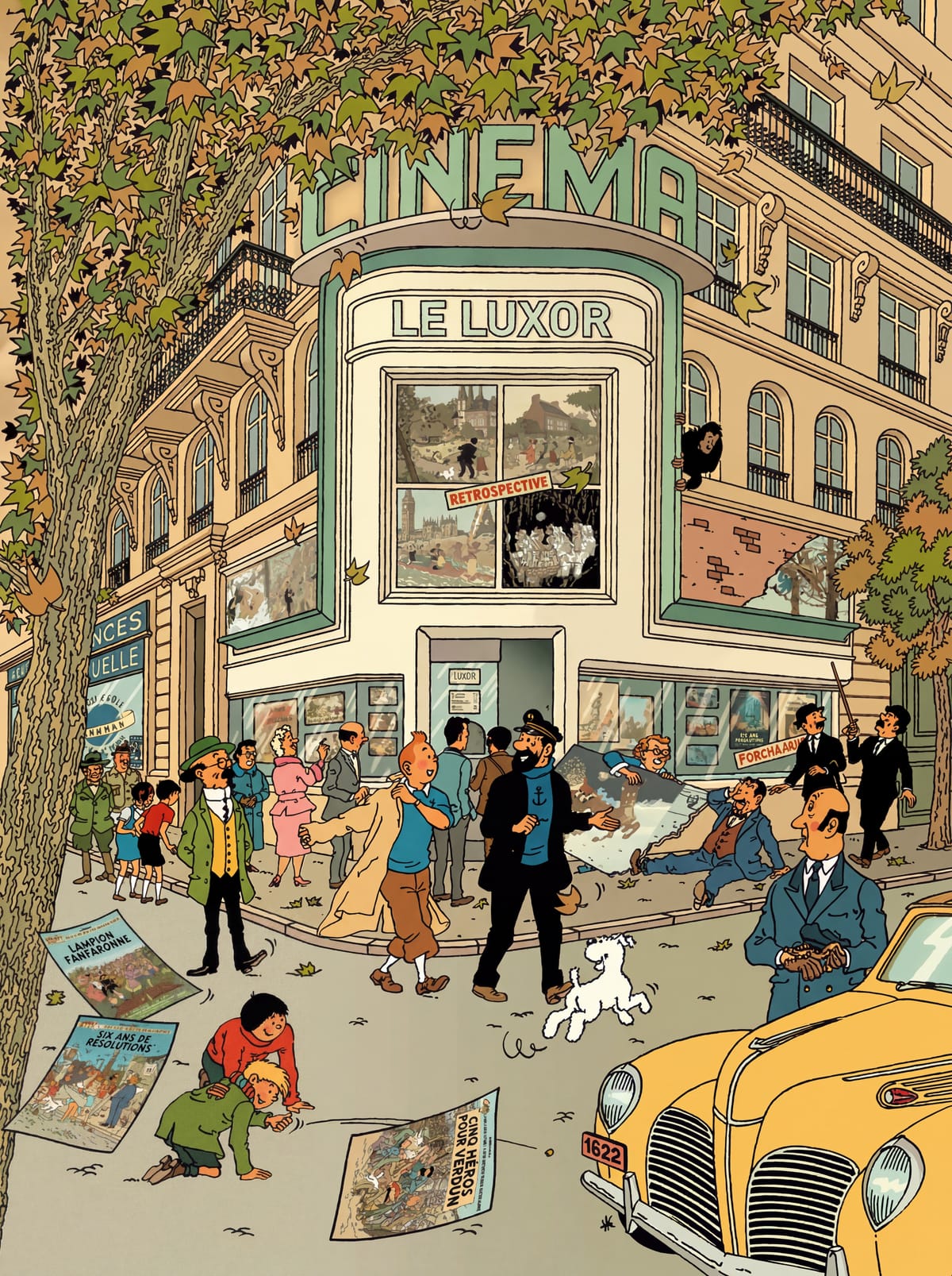 Tintin poster