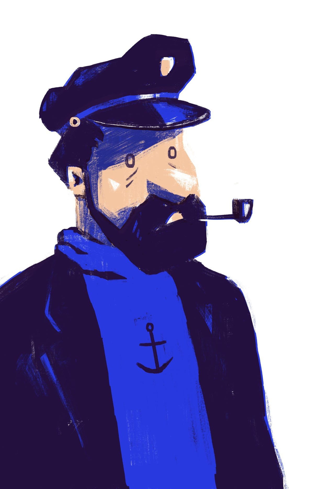 Captain Haddock poster