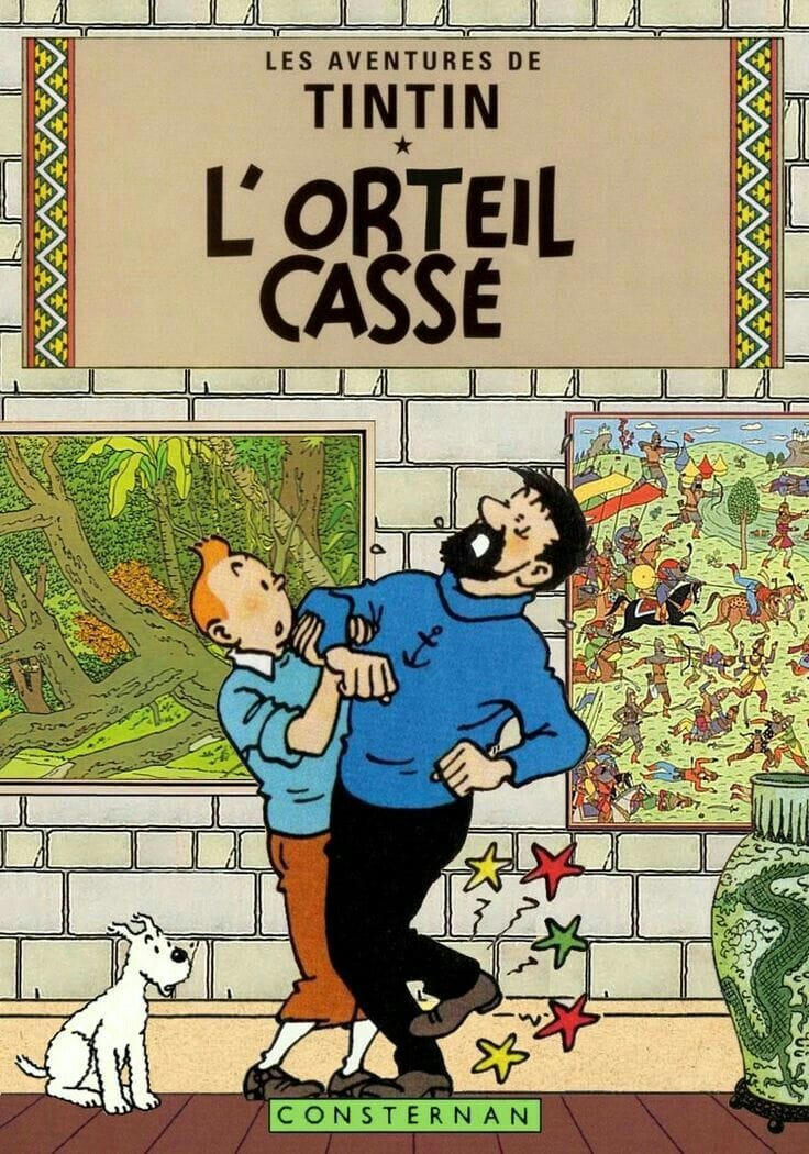 Captain Haddock poster