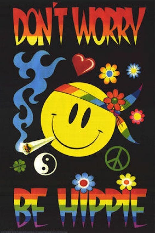 Hippie poster