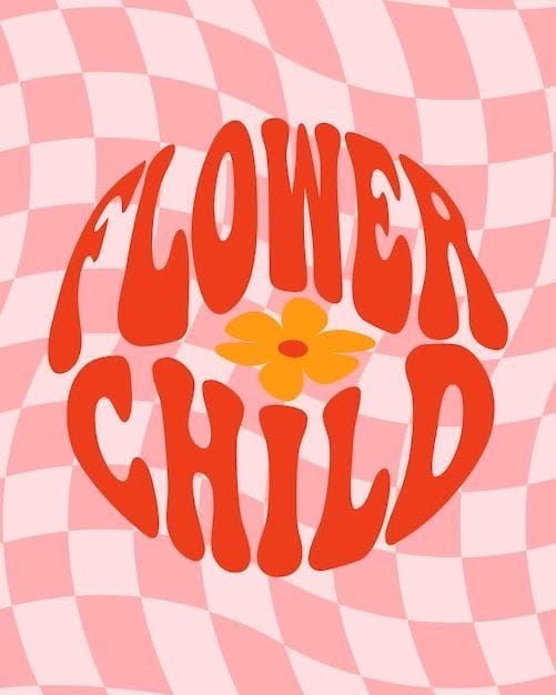 Flower child poster