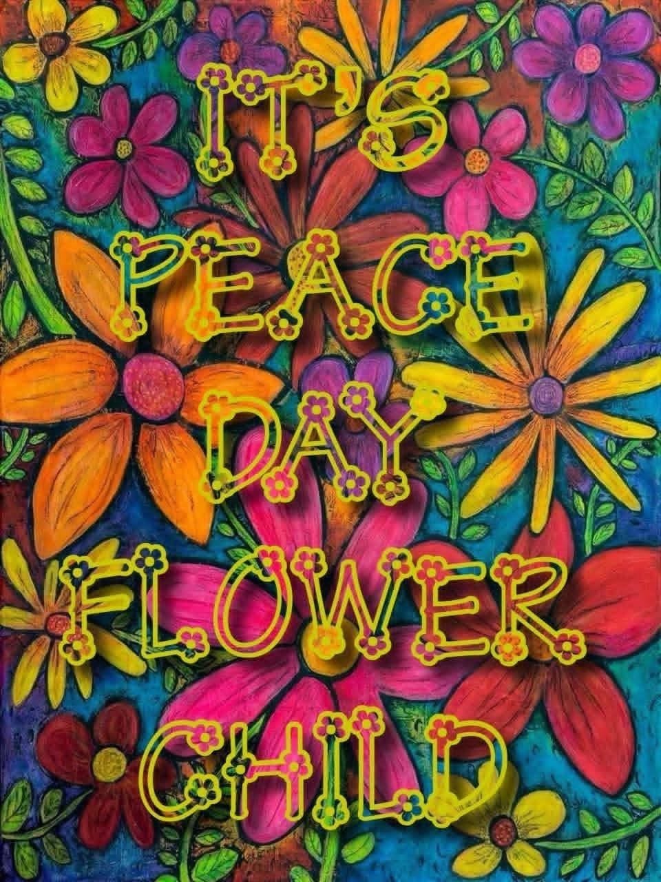 Flower child poster