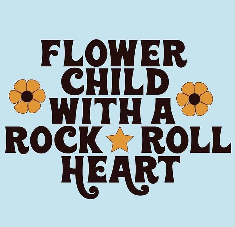 Flower child poster